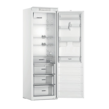 Whirlpool Hűtő Beépíthető WHSD18A033C2 P Acél Perspective open