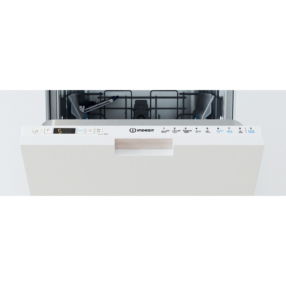 Indesit Πλυντήριο πιάτων Εντοιχιζόμενο IN2IC10BS7A0 Full-integrated C Control panel
