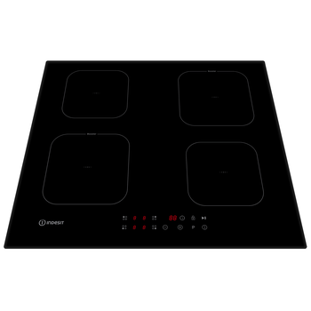 Indesit Placa IS F 18Q60 NE Preto Induction vitroceramic Frontal top down