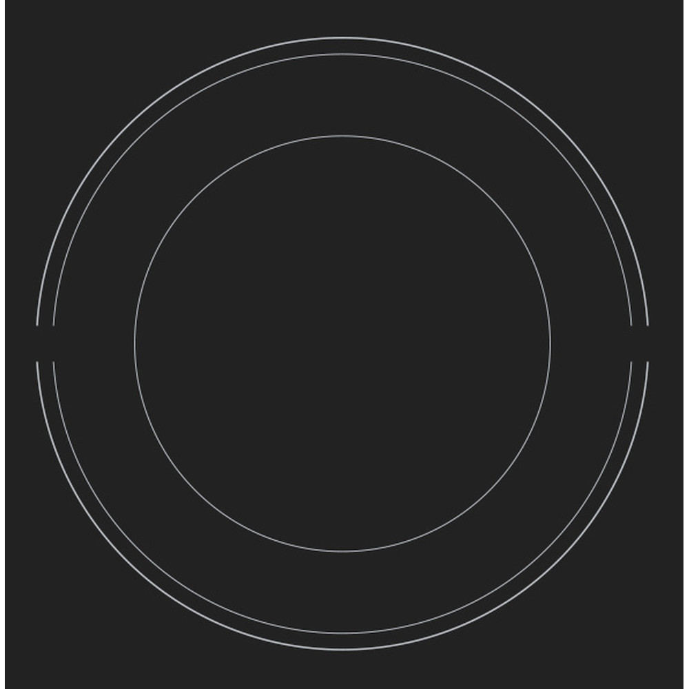 Hotpoint_Ariston Печка HRD 5030 B Черно Radiant vitroceramic Heating element