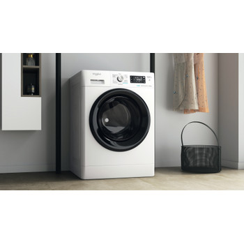 Whirlpool Mosó-szárító Szabadonálló FFWDB 864349 BV EE Fehér Elöltöltős Lifestyle perspective