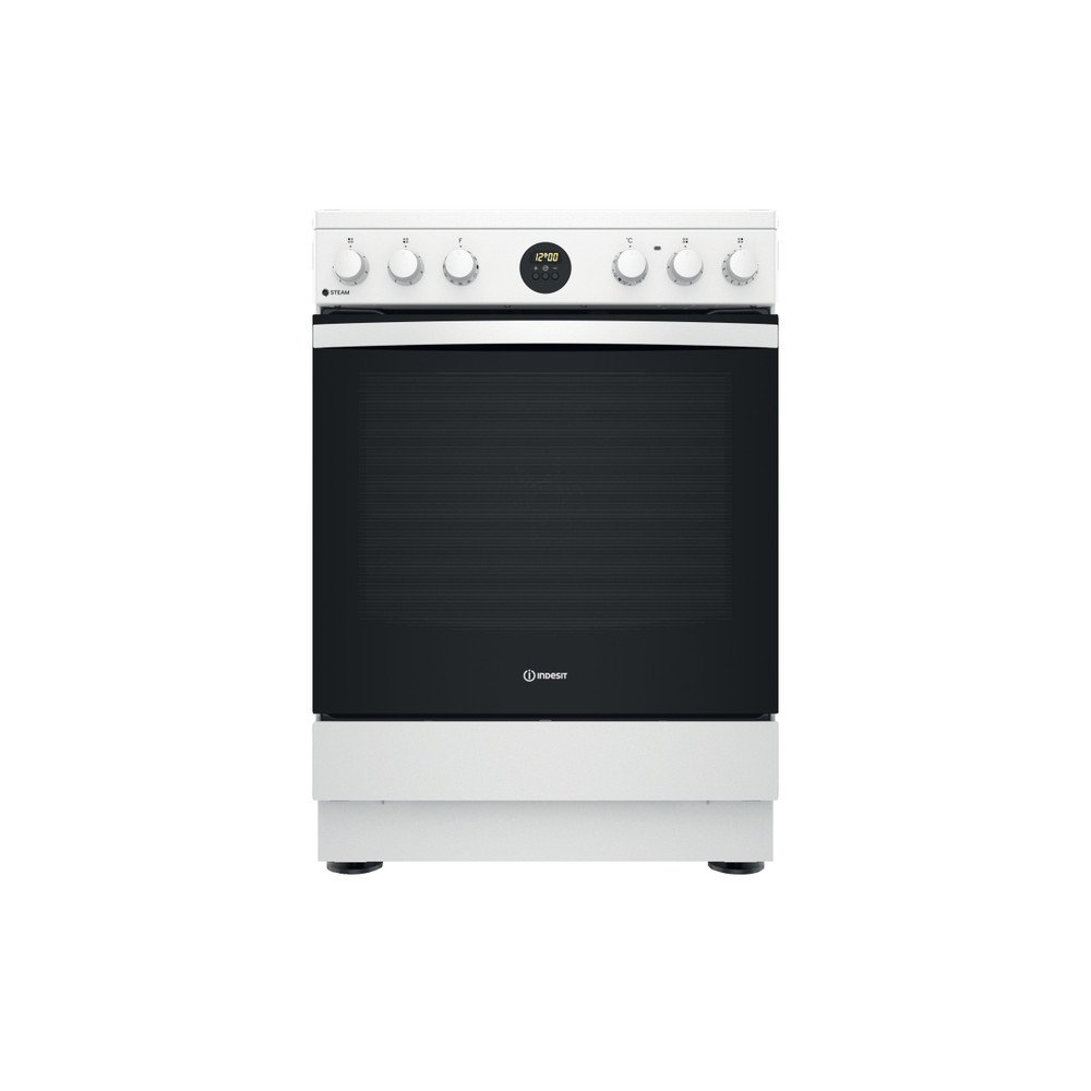 „Indesit“ Viryklė IS67V8CHW/E Balta Electrical Frontal