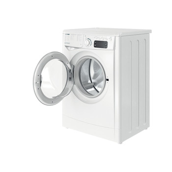 Indesit Lavadora Libre instalación EWE 71252 W SPT N Blanco Cargador frontal E Perspective open