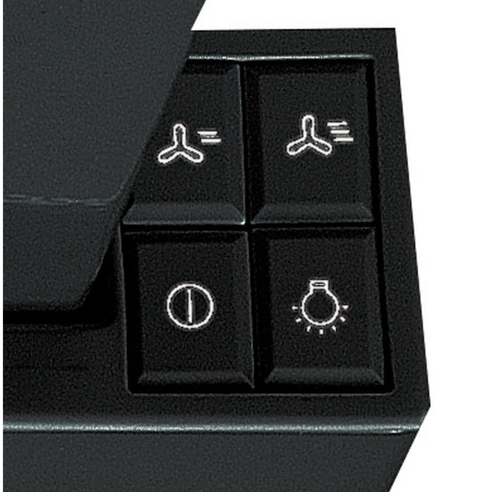 Whirlpool Витяжка Вбудований (-а) AKR 750 G K Сірий Вбудований (-а) Механічне Control panel