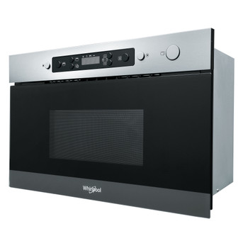 Whirlpool Mikrohullámú sütő Beépíthető AMW 4920/IX Rozsdamentes acél Elektromos 22 Mikrohullám+Grill funkció 750 Perspective