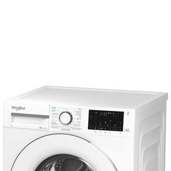 Whirlpool Wasmachine Vrijstaand WAM 87W BE Wit Voorlader A Lifestyle control panel
