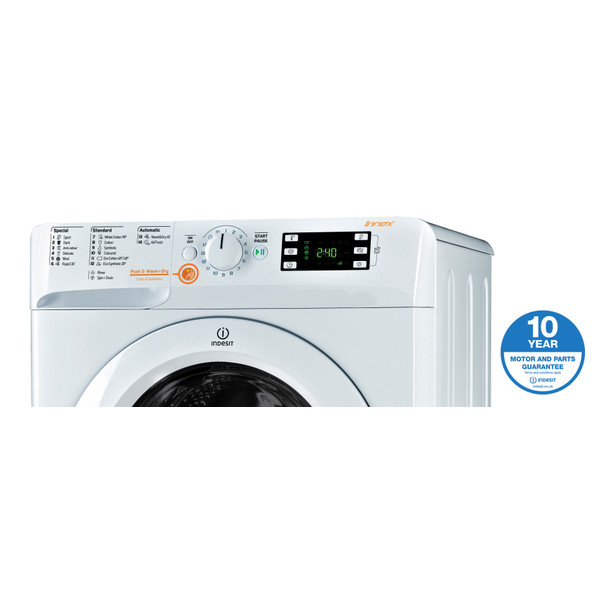 Freestanding Washer Dryer Indesit XWDE 751480X W UK XWDE 751480X W UK Indesit AE