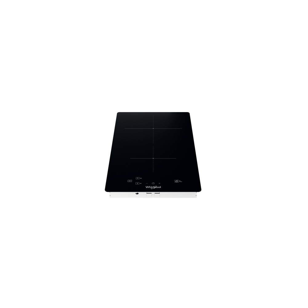 Whirlpool Table de cuisson WS Q0530 NE Noir Induction vitroceramic Frontal top down