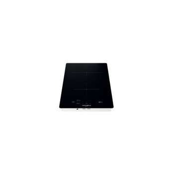 Whirlpool Table de cuisson WS Q0530 NE Noir Induction vitroceramic Frontal top down