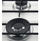 Whirlpool Plīts virsma AKWL 628/IXL Inox Ixelium Gāzes Frontal top down