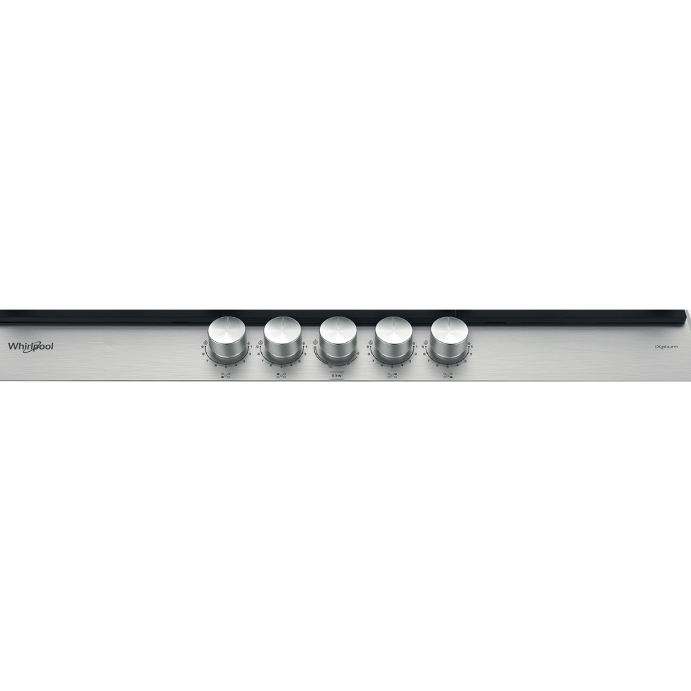 Whirlpool Table de cuisson GMWL 758/IXL FR Inox Ixelium Gaz Control panel