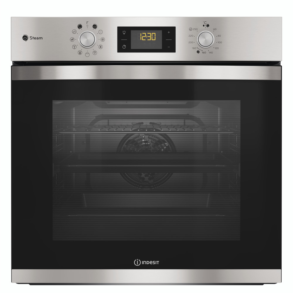 Indesit Духовой шкаф Встроенная IFWS 3841 JH IX Электрическая A+ Frontal