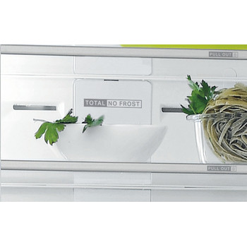 Whirlpool Hűtő/fagyasztó kombináció Szabadonálló W7 921O OX H Optic Inox 2 doors Filter