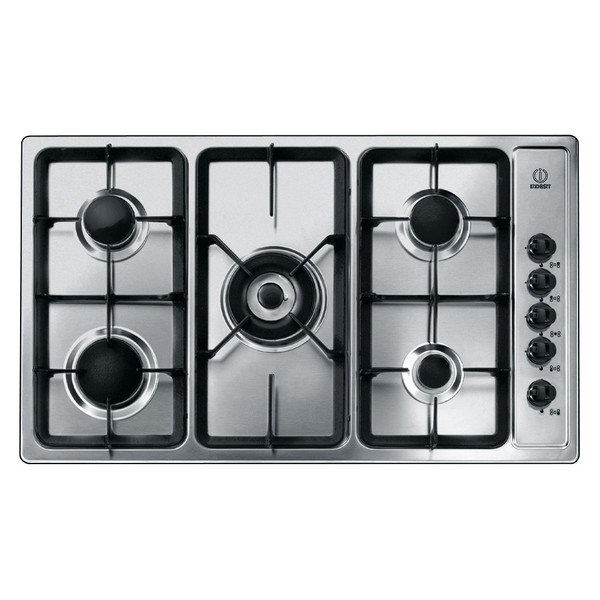 Indesit HOB PIM 950 AST (GH) EX Inox GAS Frontal