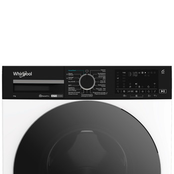 Whirlpool Lave-linge Pose-libre WPM 911W ADS BE Blanc Frontal A Control panel