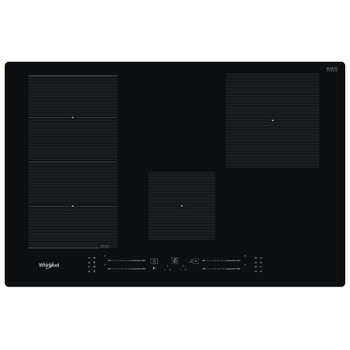 Whirlpool Plită WF S3977 NE Negru Induction vitroceramic Frontal