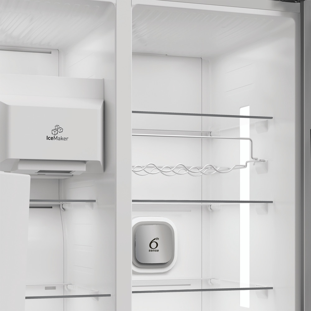 Whirlpool Amerikaanse koelkast Vrijstaand WHG2 6574W X5E ARC 764 Manhattan Gray Filter