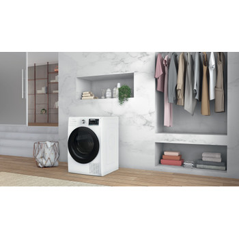 Whirlpool Sušička W7 D94WB EE Biela Lifestyle perspective