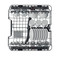 Whirlpool Indaplovė Įmontuojama WBO 3T341 P X Half-integrated C Lifestyle frontal open