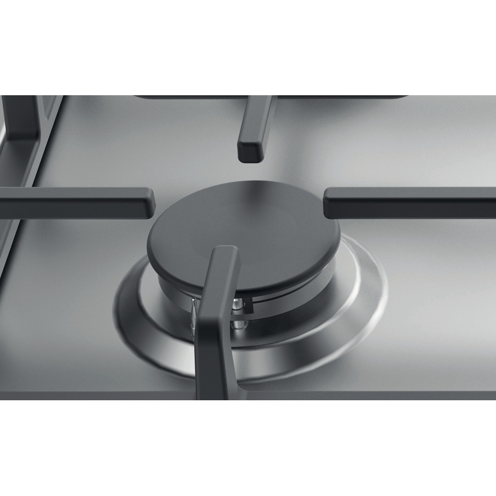 Whirlpool Варильна поверхня TKRL 660 IX Нержавіюча сталь Газова Heating element