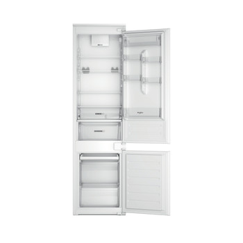 Whirlpool Kombinovaná chladnička s mrazničkou Vestavné WHC20D011B2 Bílá 2 doors Frontal open