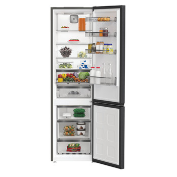 Whirlpool Холодильник з нижньою морозильною камерою. Соло WHK 25402 XBR4U Темно-сірий 2 двері Lifestyle frontal open