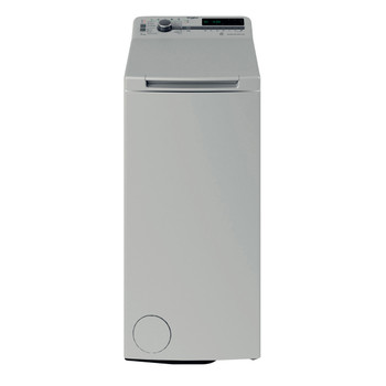 Whirlpool Práčka Voľne stojace TDLRS 7252BS EU Srtrieborná Zhora plnená B Frontal