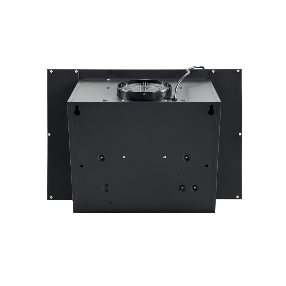 Whirlpool Exaustor Encastre WHVF 93F LT K Preto Livre Instalação Eletrónico Back / Lateral