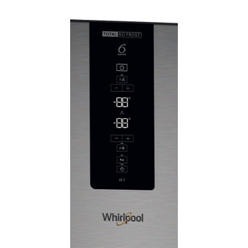 Whirlpool Kombinirani hladnjak Samostojeći W7 931T MX H Zrcalna/Inox 2 doors Control panel