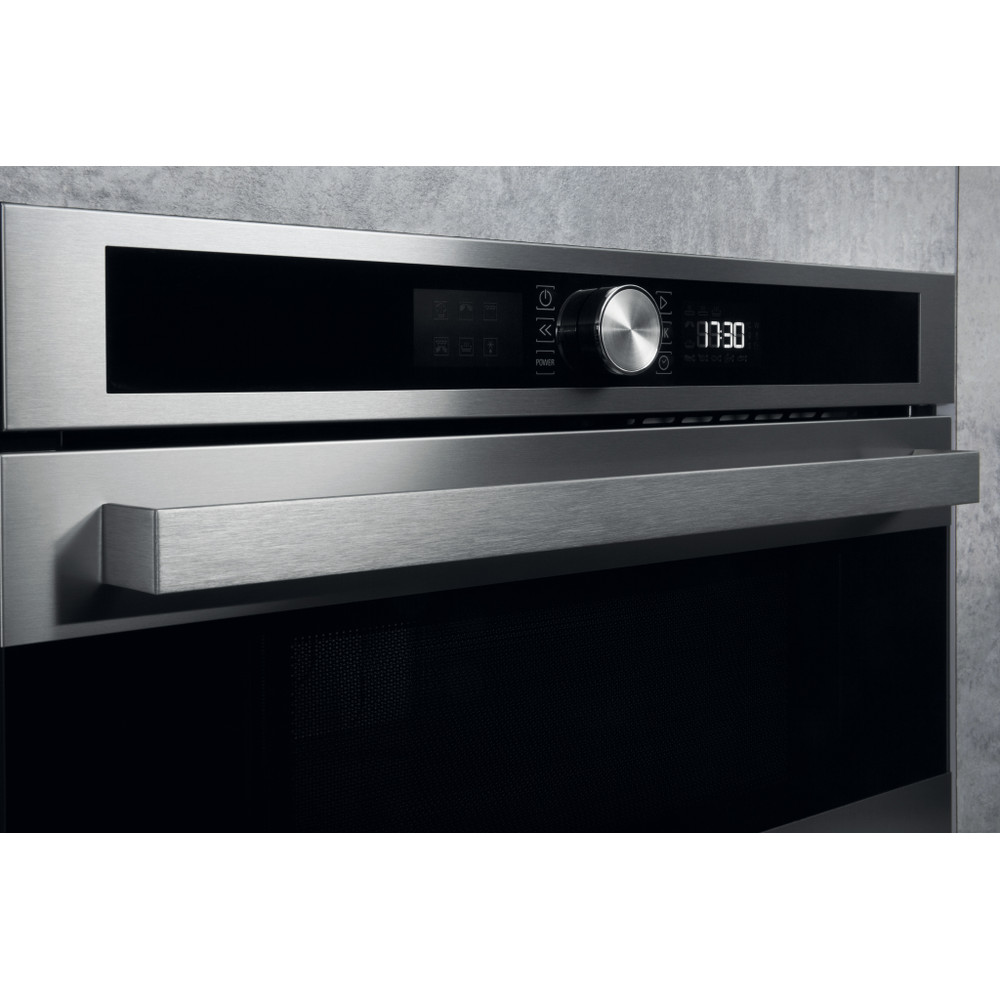 Hotpoint Microwave Built-in MD 554 IX H Stainless Steel Electronic 31 MW+Grill function 1000 Lifestyle control panel