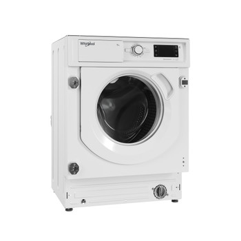 Whirlpool Maşină de spălat rufe Încorporabil BI WMWG 91486 EU Alb Încărcare frontală A Perspective open