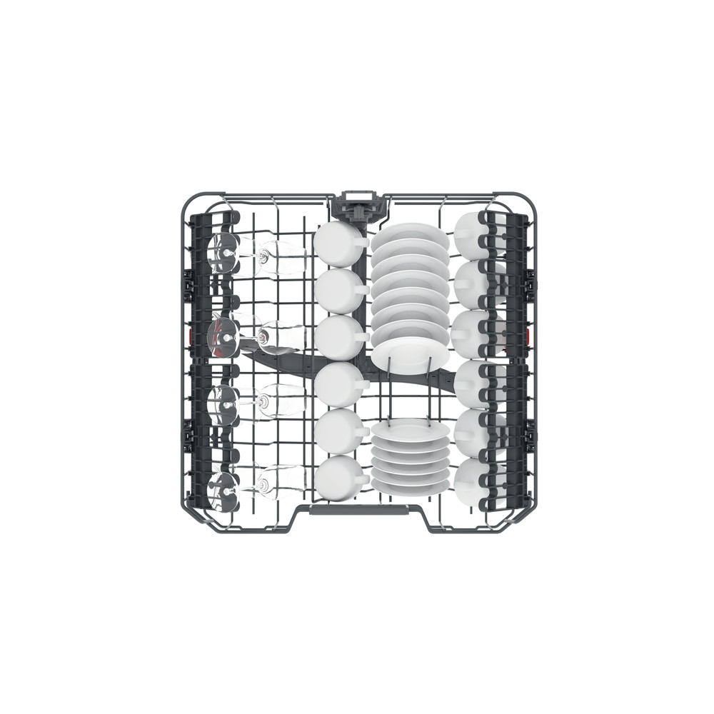 Whirlpool Lave-vaisselle Encastrable WKIC 3C26 Tout intégrable E Rack
