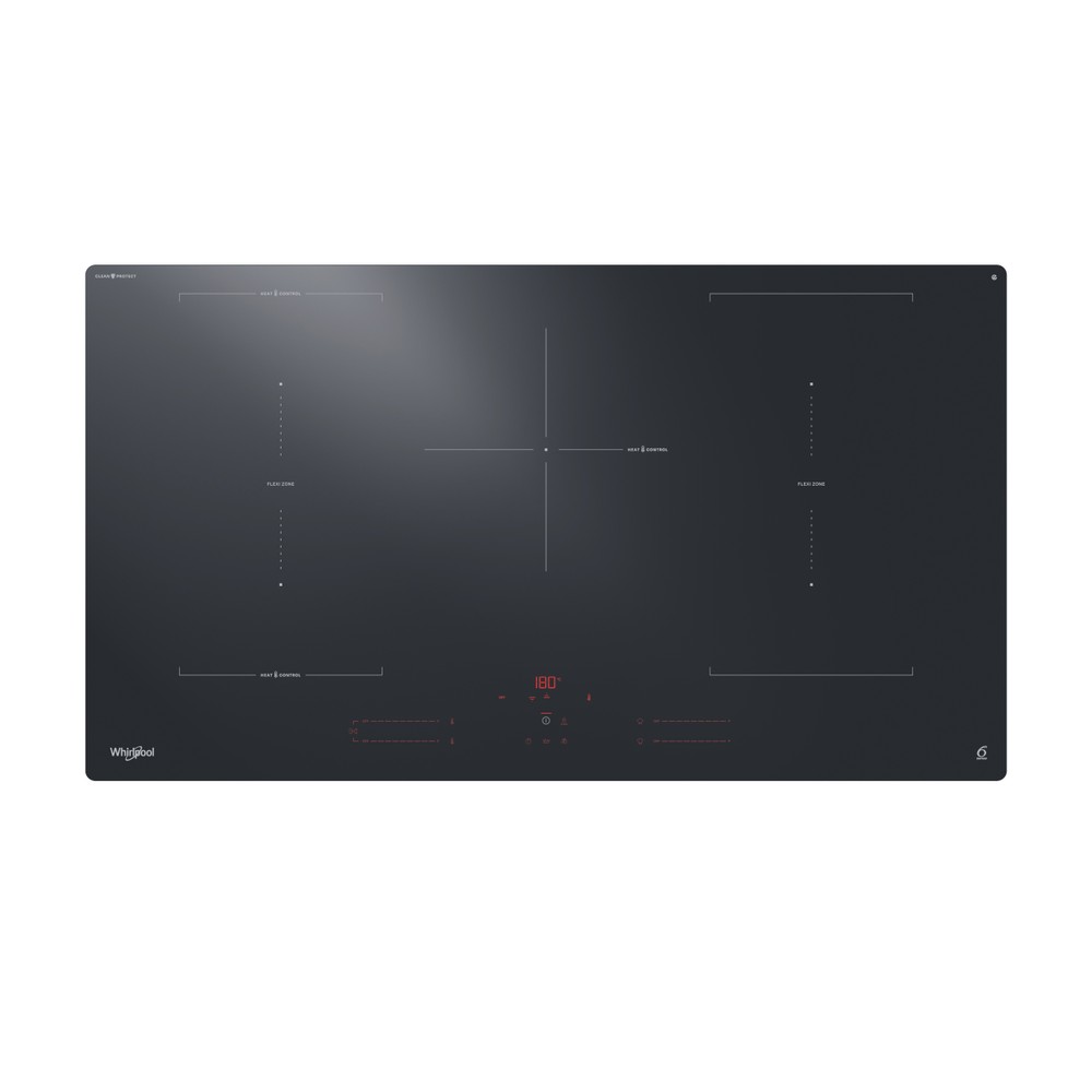 Whirlpool Placa WEX9024DCFF2 Preto Induction vitroceramic Frontal