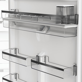 Whirlpool Hűtő/fagyasztó kombináció Szabadonálló WHD2 6472W X4E ARC 764 Manhattan Gray 2 doors Drawer