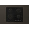Whirlpool Pliidiplaat AKWL 628/NB Must Gaas Frontal
