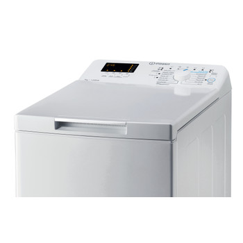Indesit Máquina de lavar roupa Livre Instalação BTW S72200 SP/N Branco Carga superior E Control panel