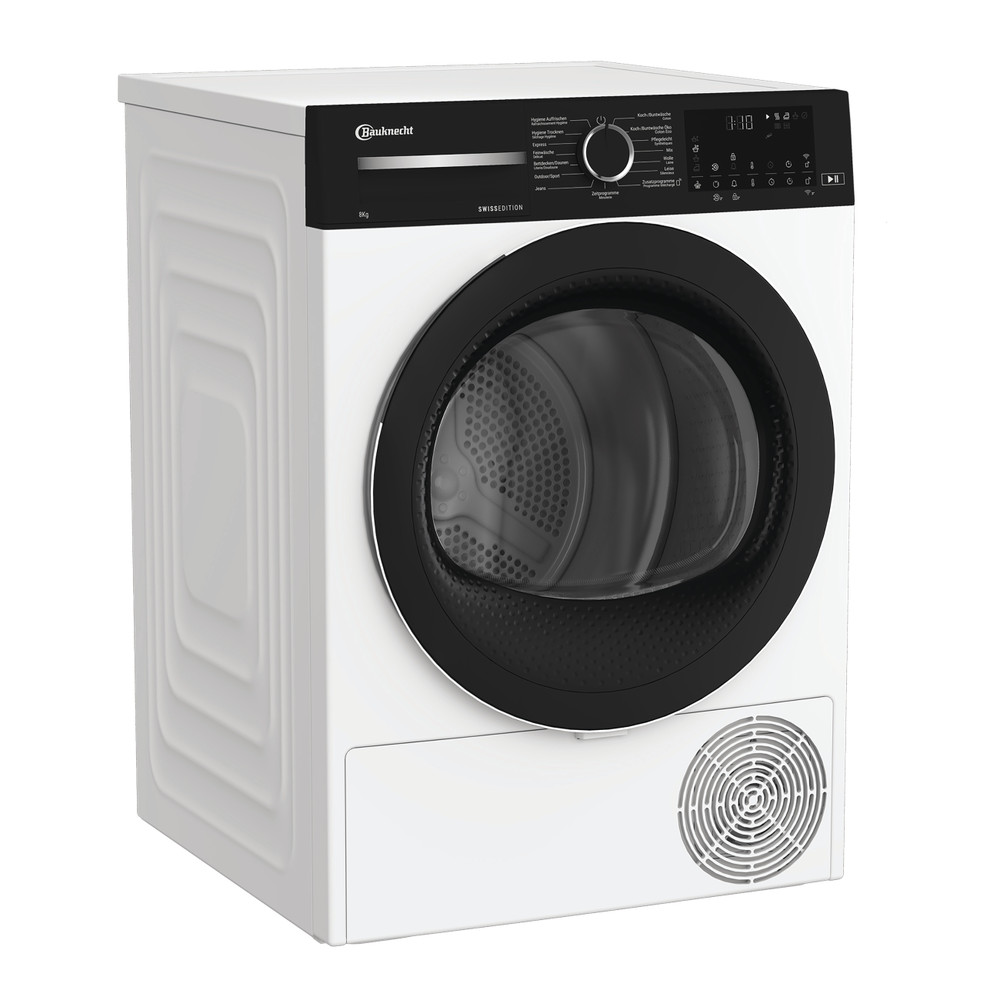 Bauknecht Trockner BKTR6108 Weiss Perspective