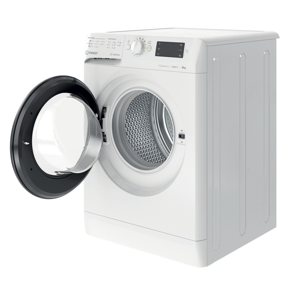 Indesit Стиральная машина Отдельно стоящий OMTWE 81283 WK EU Белый Front loader A+++ Perspective open