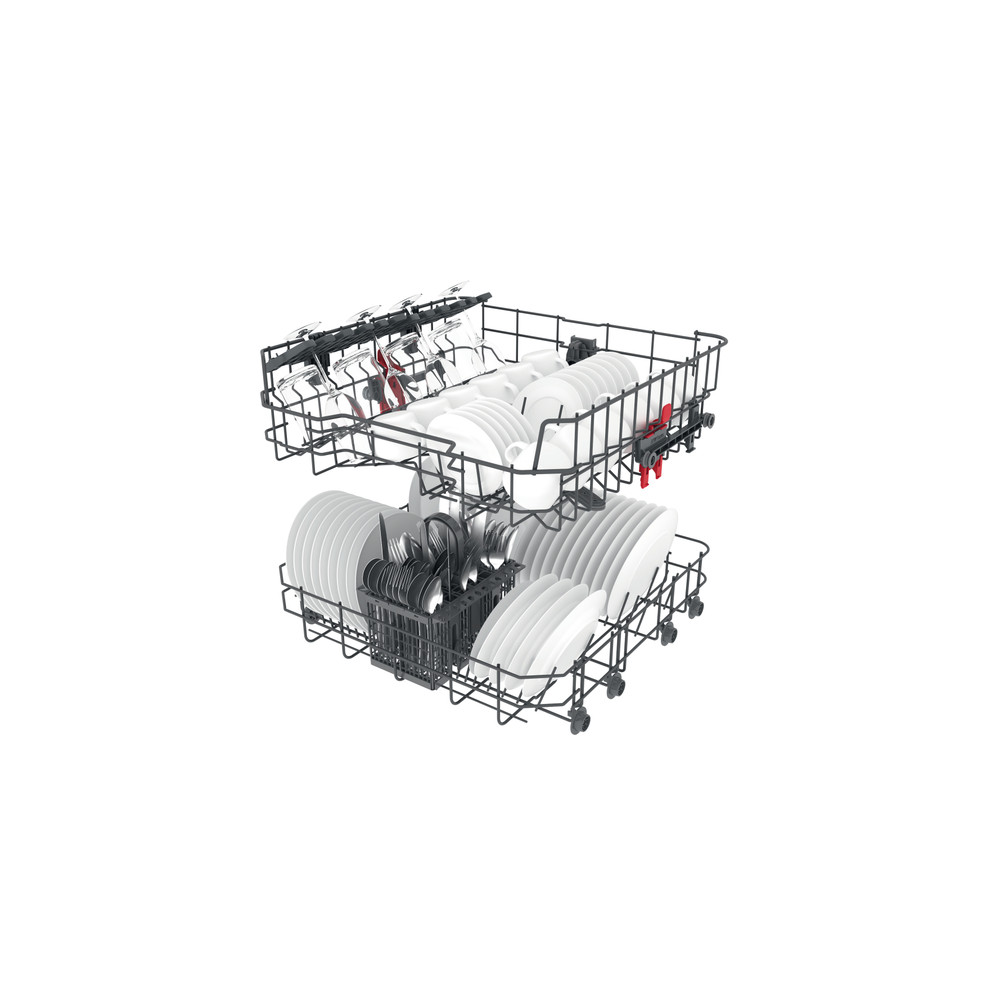 Whirlpool Lavavajillas Encastre WI 3010 Full-integrated F Technical Translucent