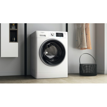 Whirlpool Washing machine Freestanding FFD 11469 BSV UK White Front loader A Lifestyle perspective