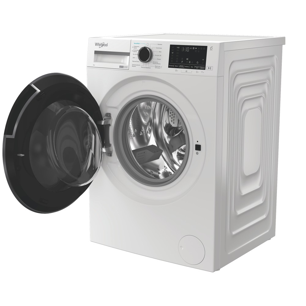 Whirlpool Пральна машина Соло WAM 97WB UA Білий Front loader відсутній Perspective open