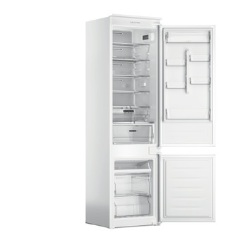 Whirlpool Combinación de frigorífico / congelador Encastre WHC20 T152 Blanco 2 doors Perspective open