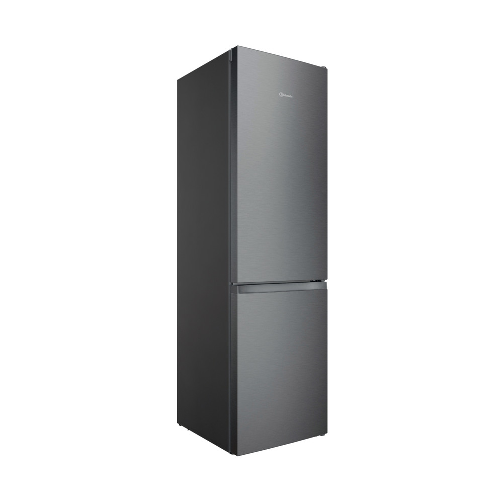 Bauknecht Køleskab/fryser kombination Fritstående KGN 20E2IN Saturn Steel 2 doors Perspective