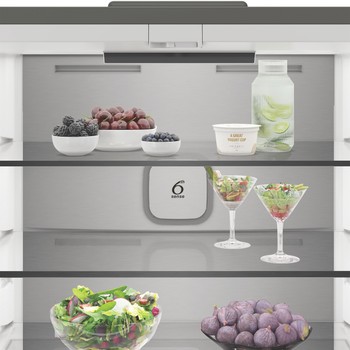 Whirlpool Kombinovaná chladnička s mrazničkou Volně stojící WHG2 6514 XK6E ARC 764 Manhattan Gray 4 doors Lifestyle control panel