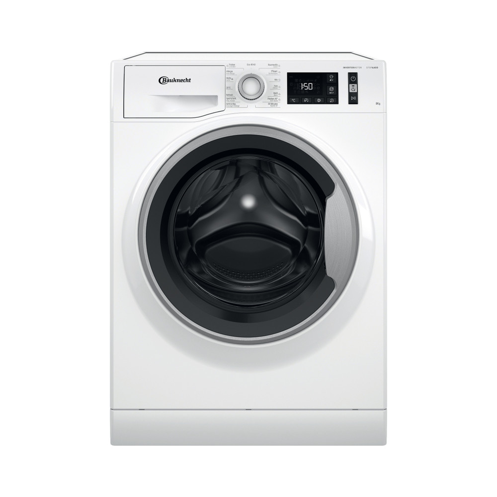 Bauknecht Lave-linge Appareil à pose libre NM11 844 B CH Blanc Chargeurs frontaux B Frontal