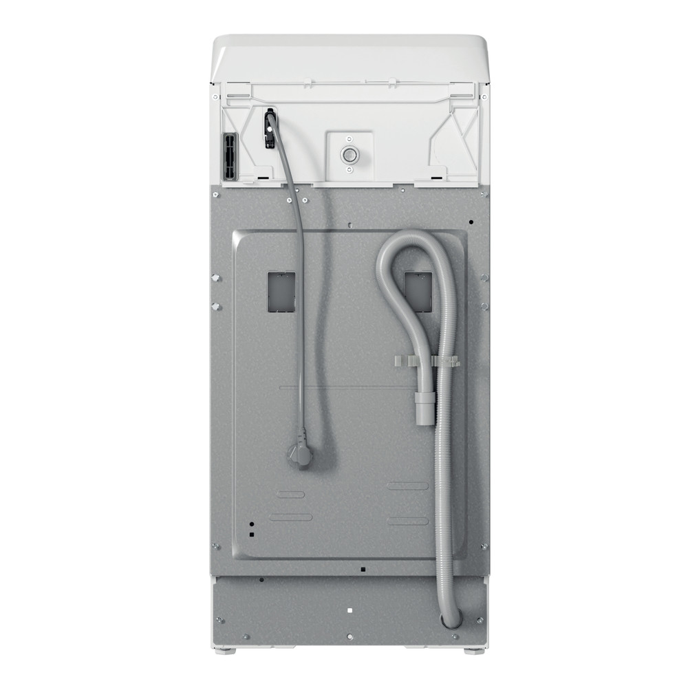 Whirlpool Пральна машина Соло TDLR 7252BS EU Білий Top loader відсутній Back / Lateral