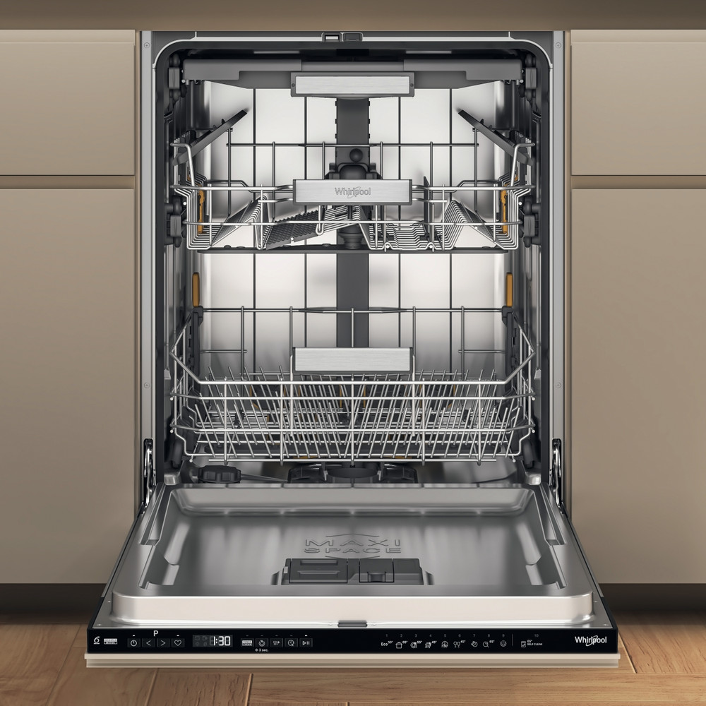 Whirlpool Vaatwasser Ingebouwd W7I HP40 LC Volledig geïntegreerd C Frontal open