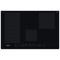 Whirlpool Liesitaso WF S5077 NE/IXL Musta Induction vitroceramic Frontal