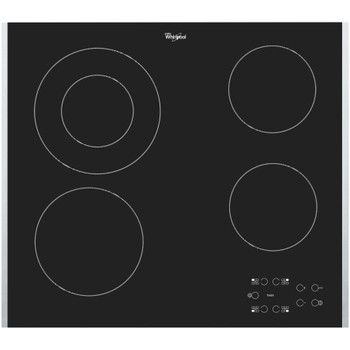 Whirlpool Варильна поверхня AKT 8130/LX Чорний Radiant vitroceramic Frontal