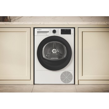 Whirlpool Sèche-linge C WD1 84M WBS BE Blanc Lifestyle frontal